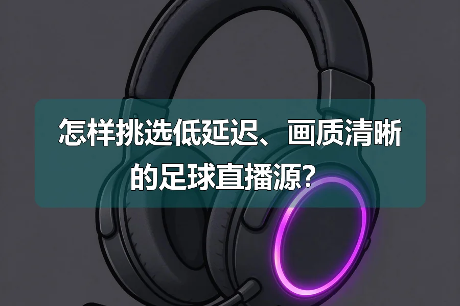 怎样挑选低延迟、画质清晰的足球直播源？
